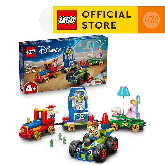 Sale- Lego Disney 43264 Toy Story Celebration Train & Rc Car (206 Pieces), Building Block, Toys,