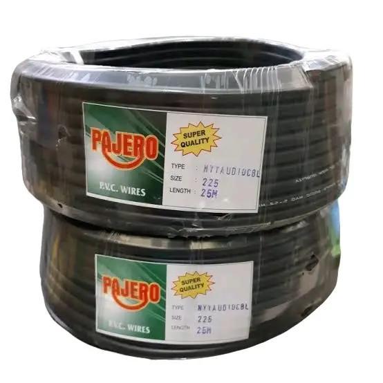 Kabel Serabut Hitam Pajero 2X2,5 25 Meter 2X2.5 Isi 2