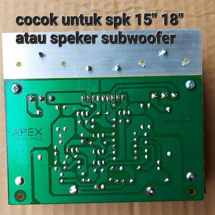 Apex Ax11 Mk2 Hi Fi Driver Power Mono C5200 Blazer Open Yiroshi Kit Pcb Driver + Final 2 Transistor