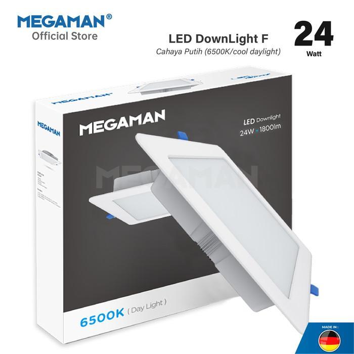 Cuci Gudang Lampu Plafon Led Downlight 24 Watt Megaman Mqtl1119-F Putih