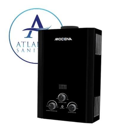 Water heater gas PGN Modena GI0680FCBK/heater gas alam LNG modena