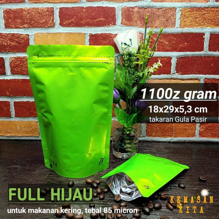Standing Pouch 1Kg Full Alumunium Plastik Klip Kemasan ( Per Pack ) Tbk