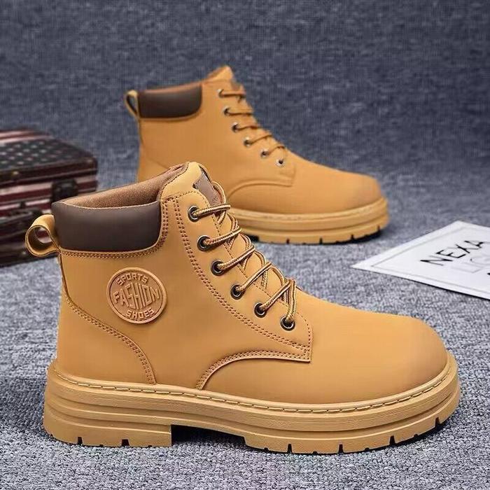 Sepatu Boots Wanita / Pria Flat Korea Import Premium Quality 042 #Sale #Gratisongkir