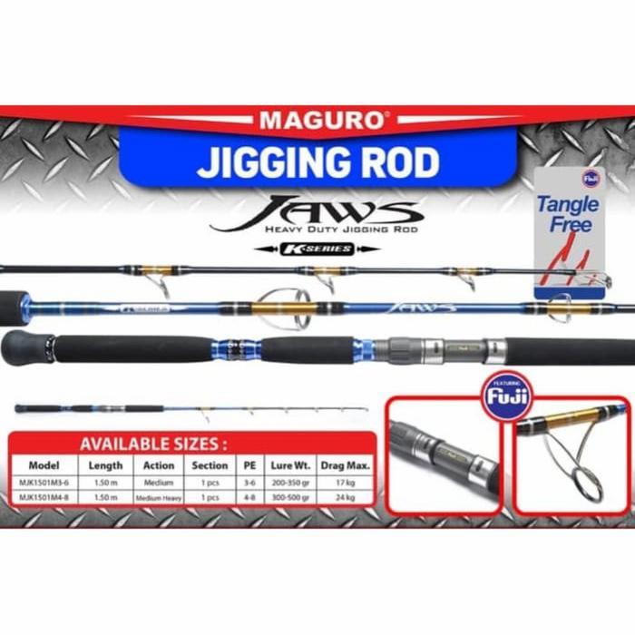 Ready Rod Jigging Maguro Jaws Pe 4-8