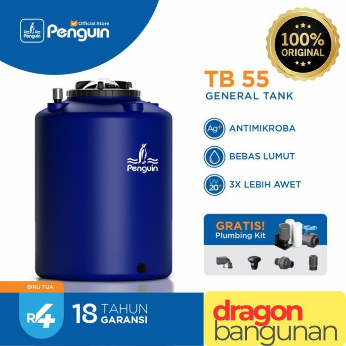 Tangki Air Penguin TB 55 - Toren Air Penguin 520 Liter - Biru