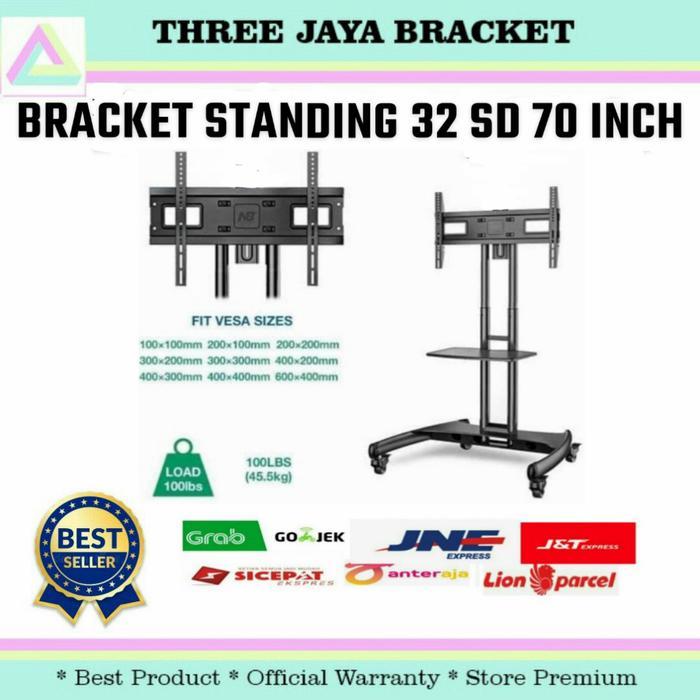 BRACKET.breket.briket STAND KAKI TV 32"-65"