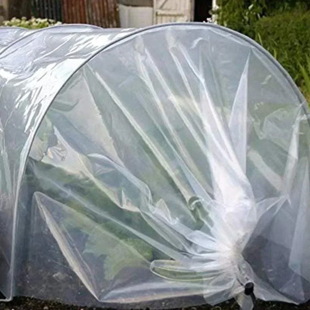 3*4/6/10m Transparent Vegetable Greenhouse Agricultural Cultivation Plastic Cover Film Waterproof