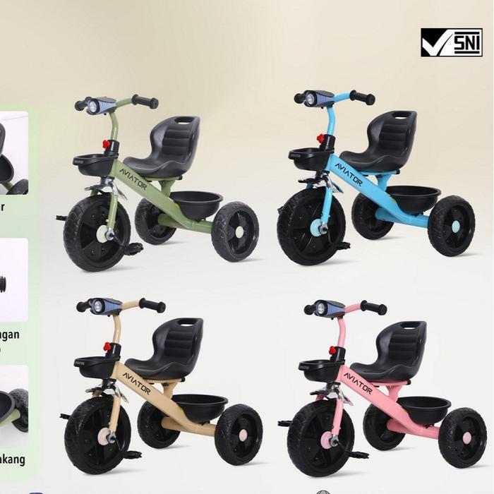 ( NEW ) - Sepeda Anak Roda 3 / Tricycle Aviator AT101, AT-104, AT-117, AT-251 / SEPEDA EXCOTIC