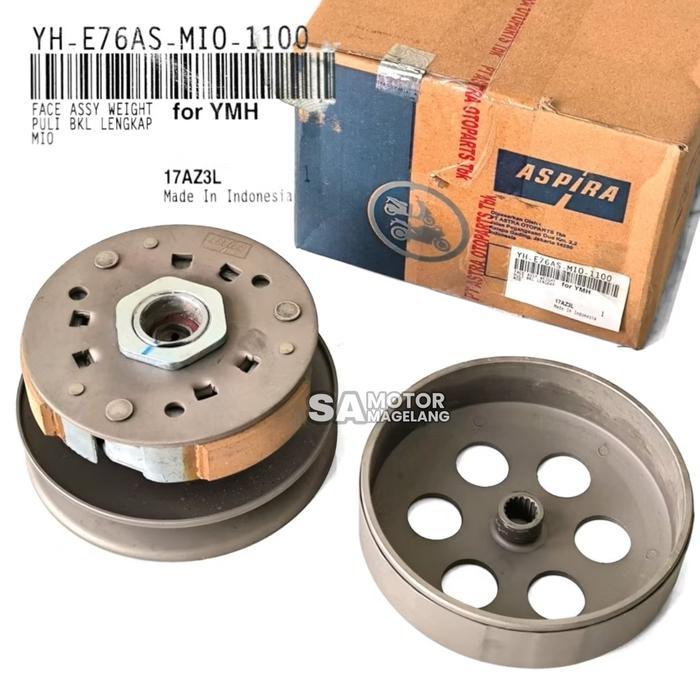 Pulley Pully Assy Belakang Set Komplit Yamaha Mio Sporty Mio Soul Fino Original Astra Aspira