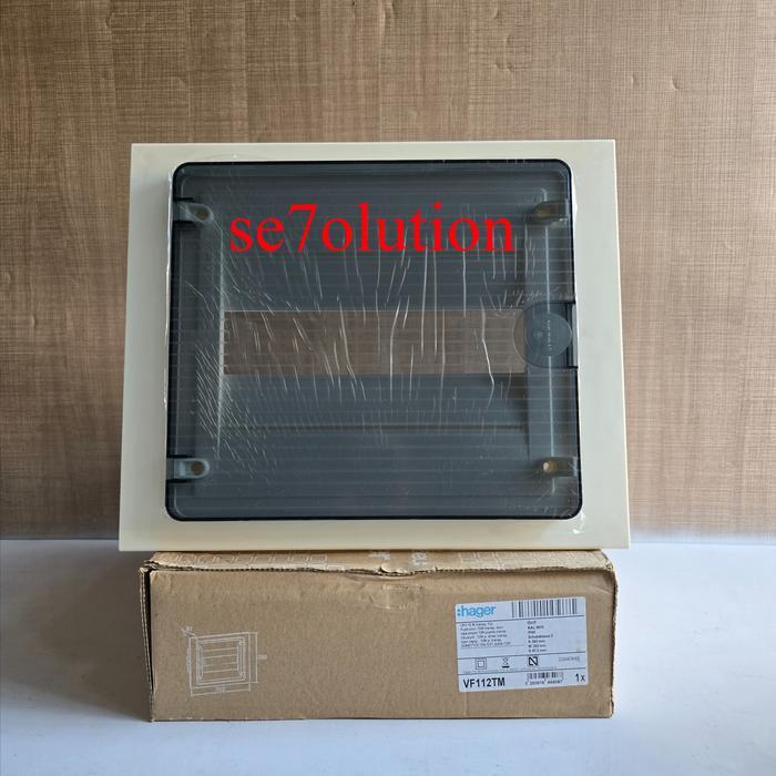Hager Box Mcb 12 Group 9010 (Vf112Tm)