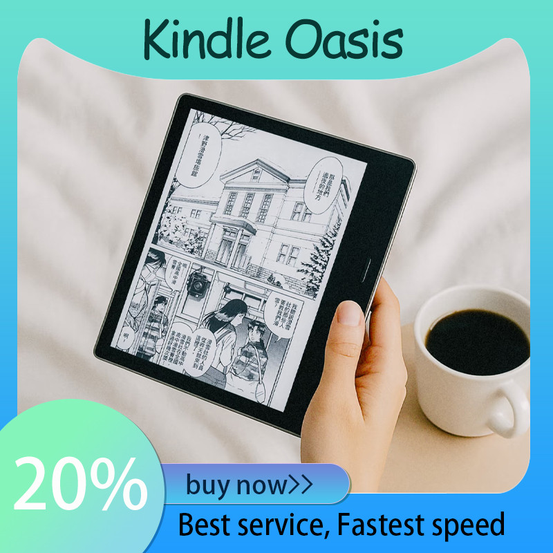 Used Kindle Oasis ebook reader With 7 display and page turn buttons Original Kindle
