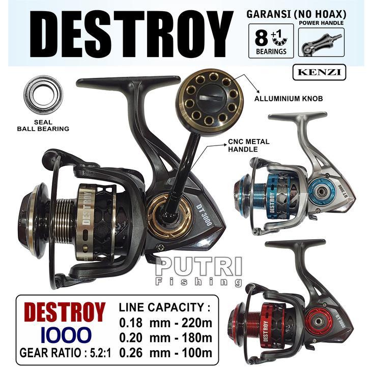 Ready Reel Kenzi Destroy 1000 Spinning