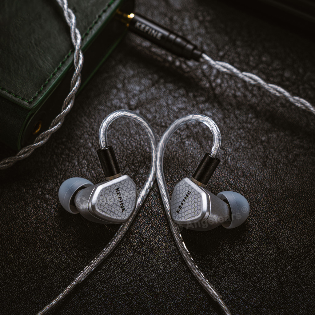 Angelears Kefine Klean SV Klean Black 10mm DLC Diaphragm Dynamic Driver IEMs Hi-Fi In-ear Earphone