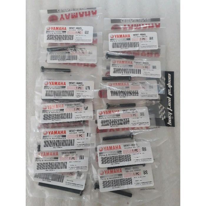 Baut Blok Mesin Atau Baut Crankcase Tengah Full Set Rx King,Rxs,Rx Spesial,Yt115 Asli Ori Original