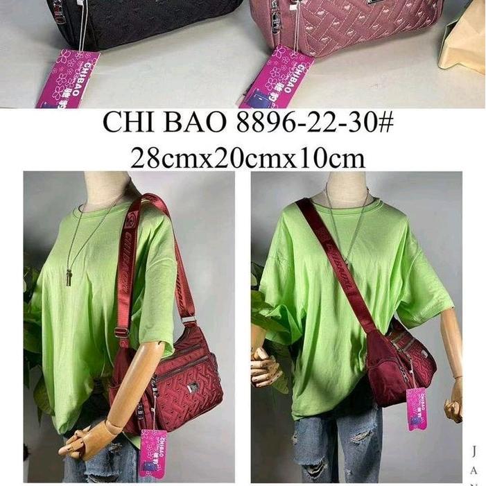 Tas Selempang Wanita Chibao Original Kanvas Import