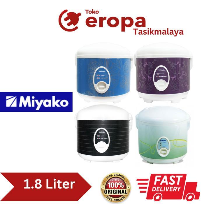 Magic Com 1.8 Lt Miyako Mcm508 (Hijau/Ungu/Biru/Hitam)