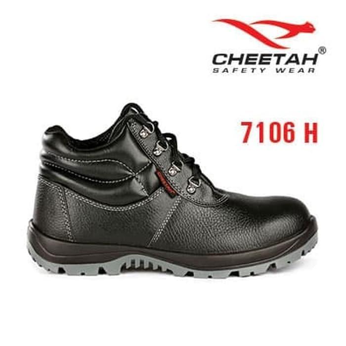 Readyyy Sepatu Safety 7106 H - Cheetah - Double Sol Polyurethane Safety Shoes