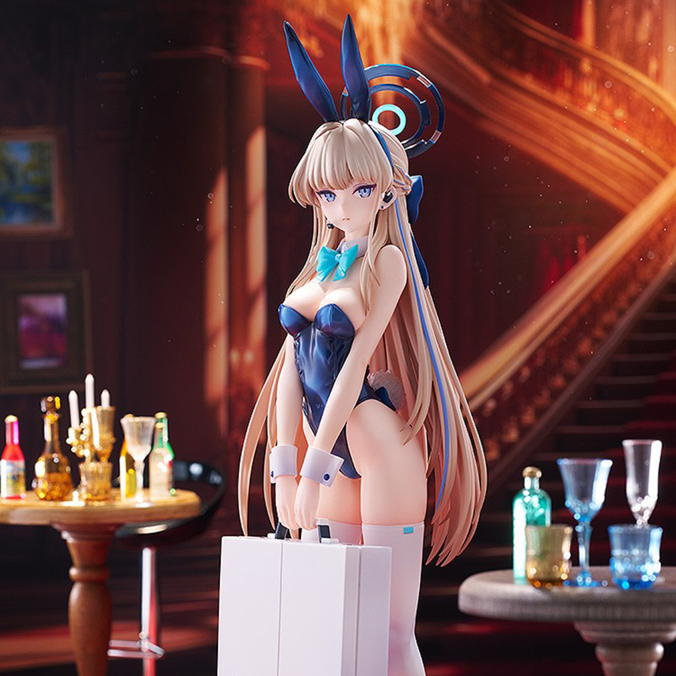 Original Blue Archive Anime Figure Asuma Toki Figures Bunny Girl Figurine Models Statue Doll
