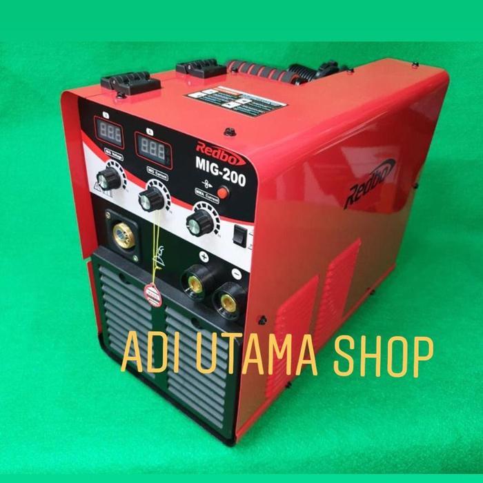 Mesin las CO MIG200 MIG 200A Inverter Welding Machine MIG200A REDBO