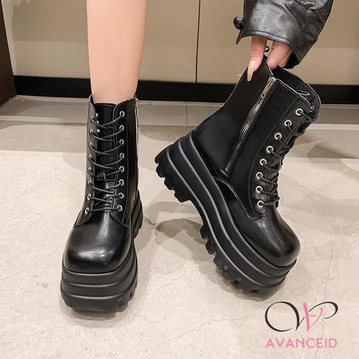 Laviola - Changwook Sandal Sepatu Sneakers Wanita Fashion Boots Karet Shoes