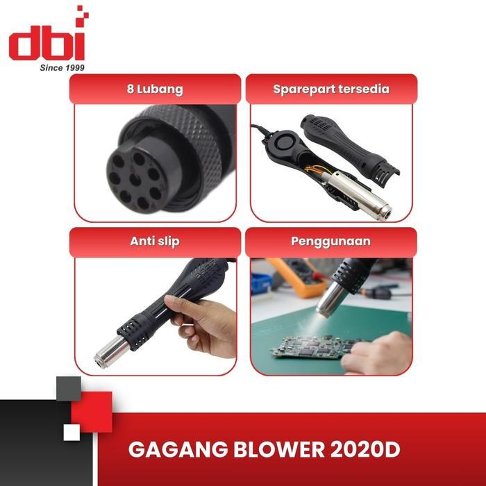 Gagang Blower - Solder Uap Digital 2020D CELLKIT / Gagang Blower UAP