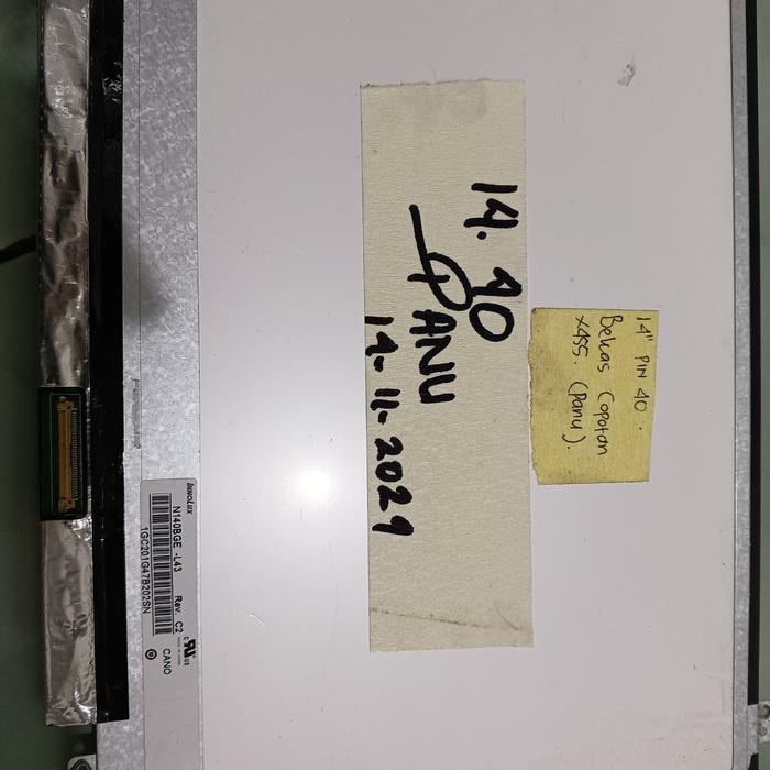 led 14 40 slim bekas 14inch 40pin