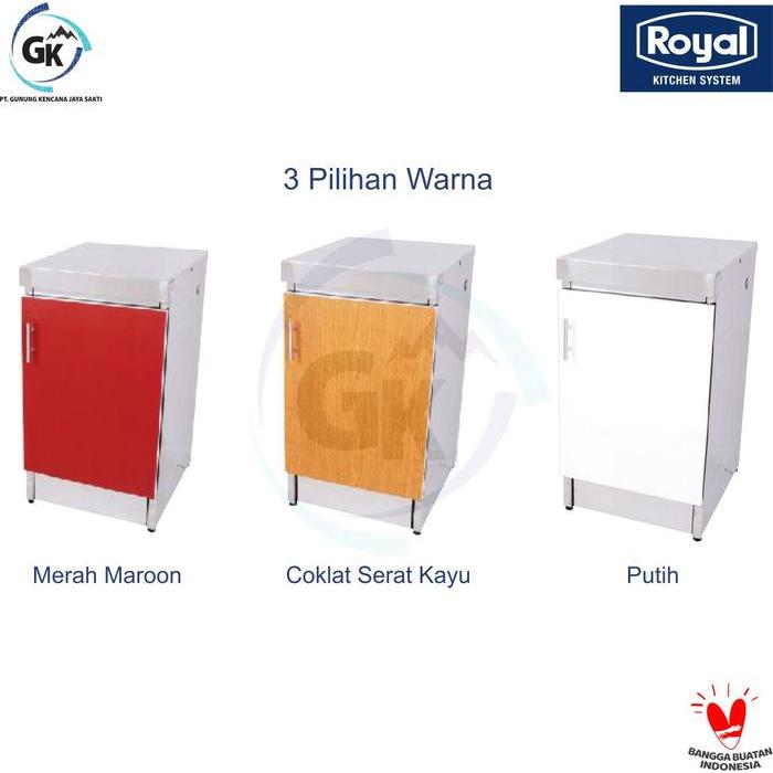 Meja Dapur Minimalis Kitchen Set Stainless Meja Kompor Royal 6 N