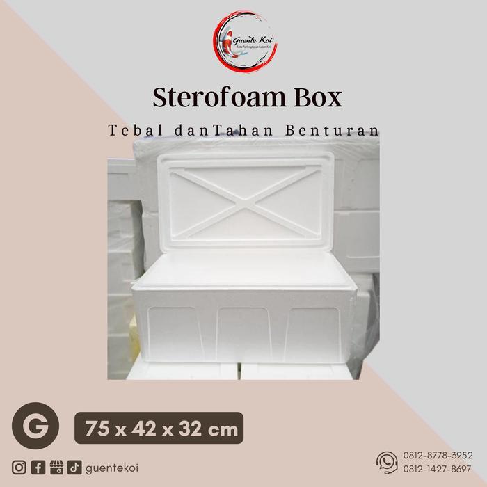 Sterofoam Box / Box Styrofoam / Styrofoam Gabus / Sterofoam Ikan Koi