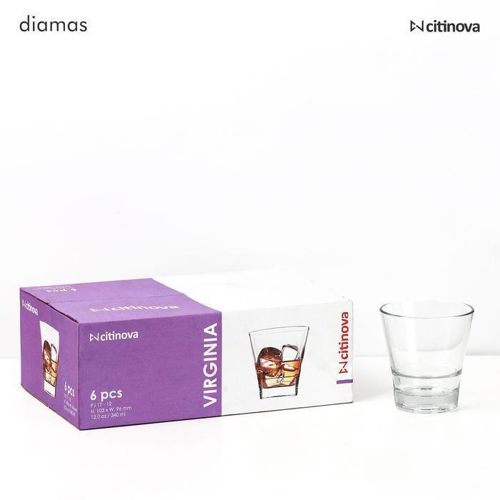 Gelas Virginia 6 Pcs #Gratisongkir