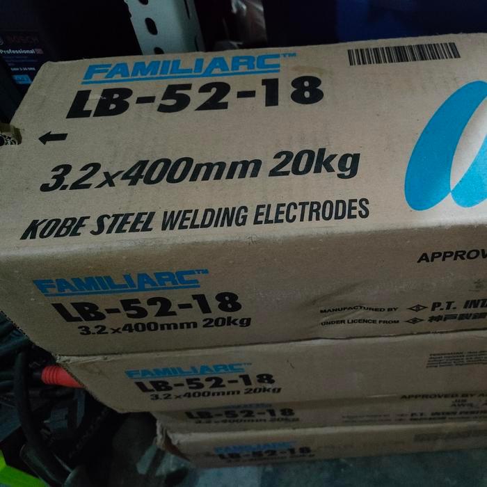 Kawat Las Kobelco Lb 52-18 3,2Mm Aws.7018