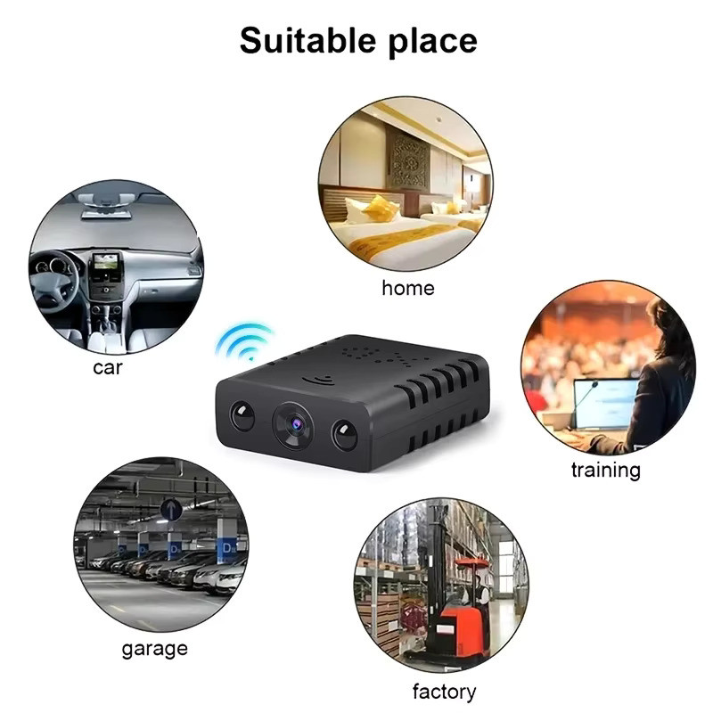 XD 1080P WiFi Mini Camera Smart Wireless Camcorder IP Camera Sport Camera Night Vision Remote