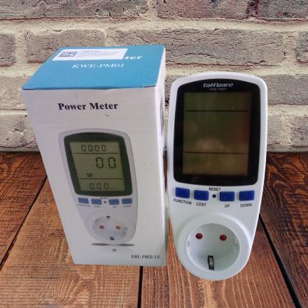 Watt Meter Alat Pengukur Biaya Listrik Kwh Meter