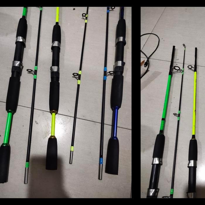 joran hugo rocky 165 180 cm fiber solid japan style rod