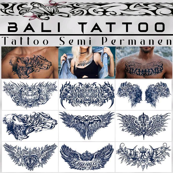 (Bali Tattoo Creative) Tato Fruit Ink/Tato Permium/Tato Semi Permanen/Tato Cowok Cewek/Tato Tahan