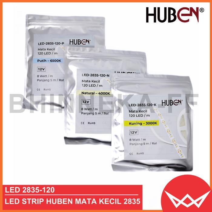 HUBEN LED-2835-120/ LED Strip Mata Kecil / LED Strip 2835 120 Mata Kecil HUBEN