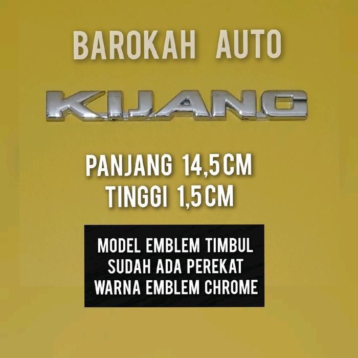 EMBLEM KIJANG UNTUK MOBIL INNOVA NEW ASLI