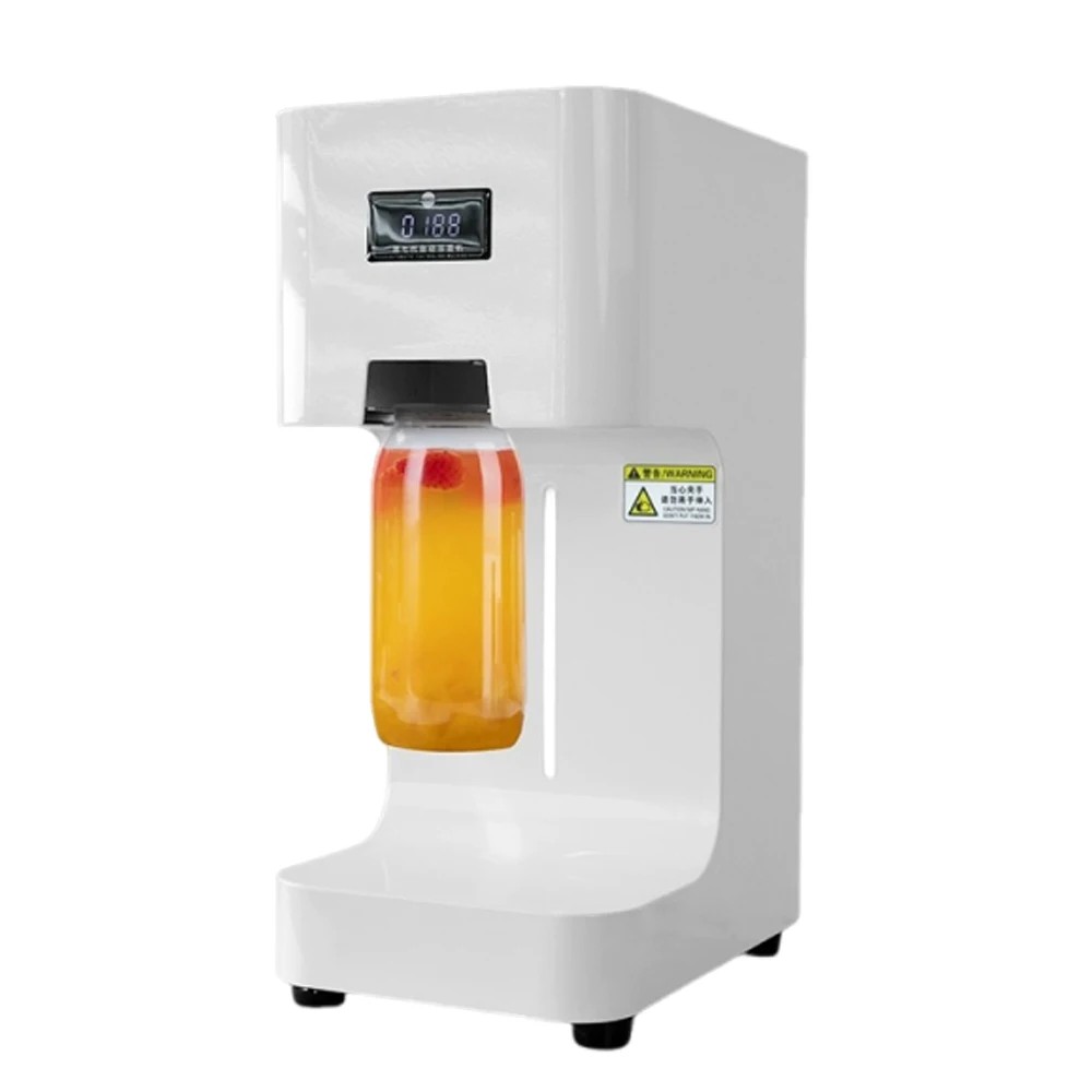 1PC Commercial Bottle Sealer Manual Can Sealing Machine PET Food Beverage Soda Packer Disposable Can