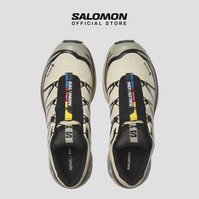 SALOMON XT-6 GORE-TEX Unisex SPORTSTYLE Trial Running Shoes Sepatu Lari Sports Sneakers Hiking Shoes