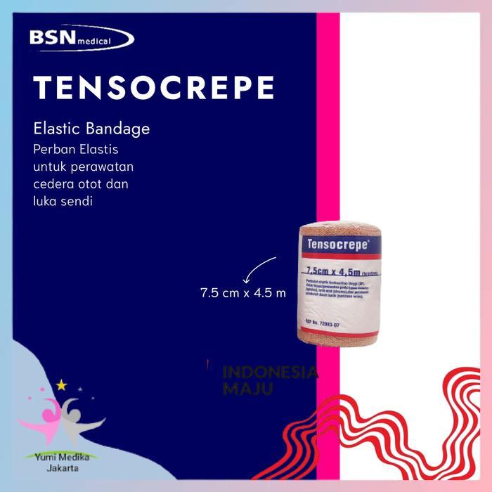 Ready BSN Tensocrepe Perban Elastis/Verban ROLL- PERBAN COKLAT-VERBAN3 inch