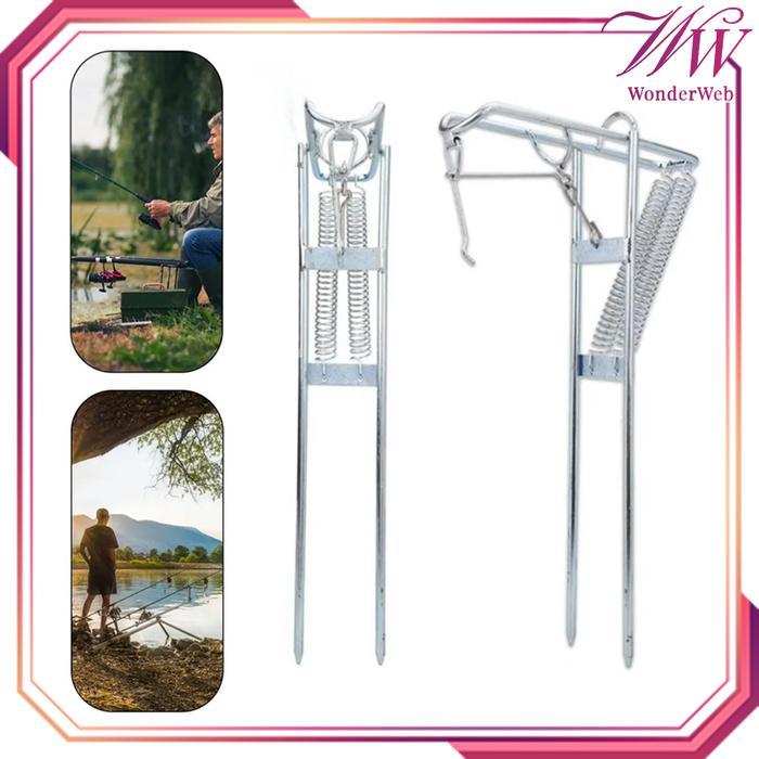 Ready Dudukan Cagak Joran Pancing Otomatis Dudukan Pancing Joran Bracket Joran Pancing Cagak Pancing
