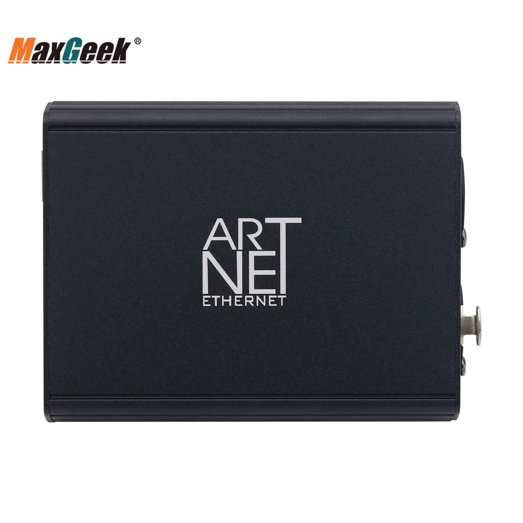 MAXGEEK DMX512S ARTNET ETHERNET TO DMX 512 CONTROLLER DMX LIGHTING CONTROLLER (WITHOUT SPI) FOR