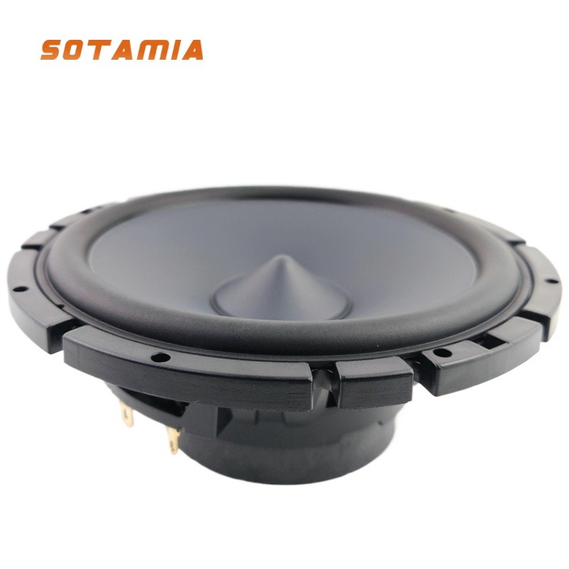 S0TAMI4 1Pcs 6.5 Inch Mid Woofer Audio Speaker 4 Ohm 30W Mid-range Bass Full Range Bluetooth Speaker
