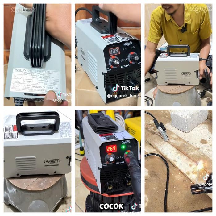 Without Kawat LasREAIM Mesin Las Jerman Mesin Las Mini MMA Mesin Las Listrik 450 Watt Travo Las 450