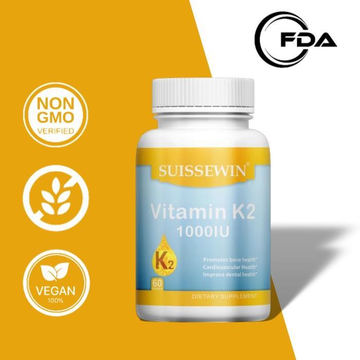 Vitamin K2 - Mendukung Kesehatan Tulang, Mengoptimalkan Penyerapan Kalsium, dan Jantung Sehat