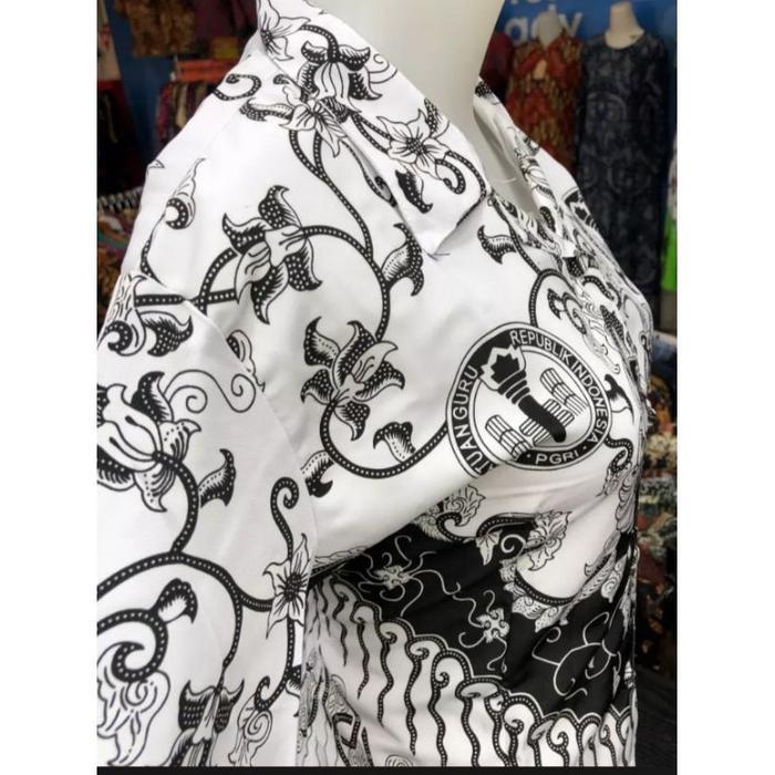 seragam batik pgri wanita motif kusuma bangsa