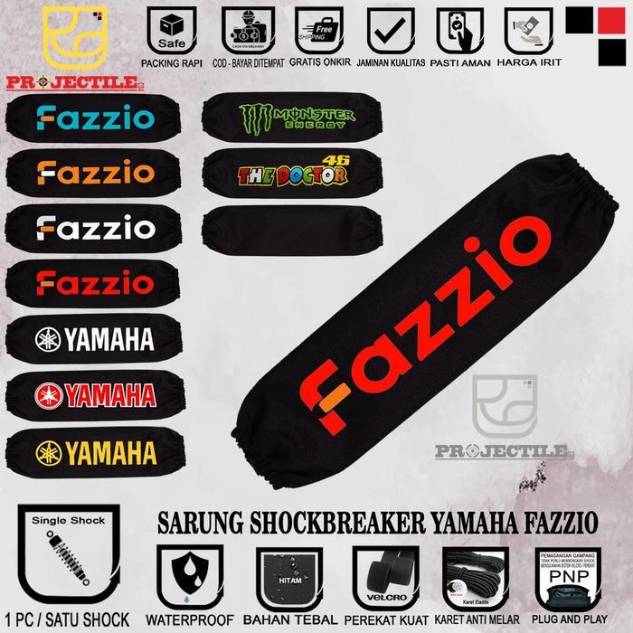 Sarung shock FAZZIO cover shockbreaker sarung sok shok belakang FAZZIO