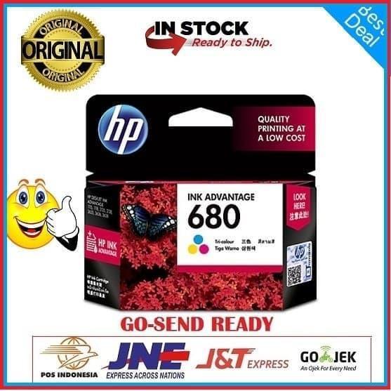 Bisa Termin Tinta Hp 680 Color Printer Hp Deskjet 2135