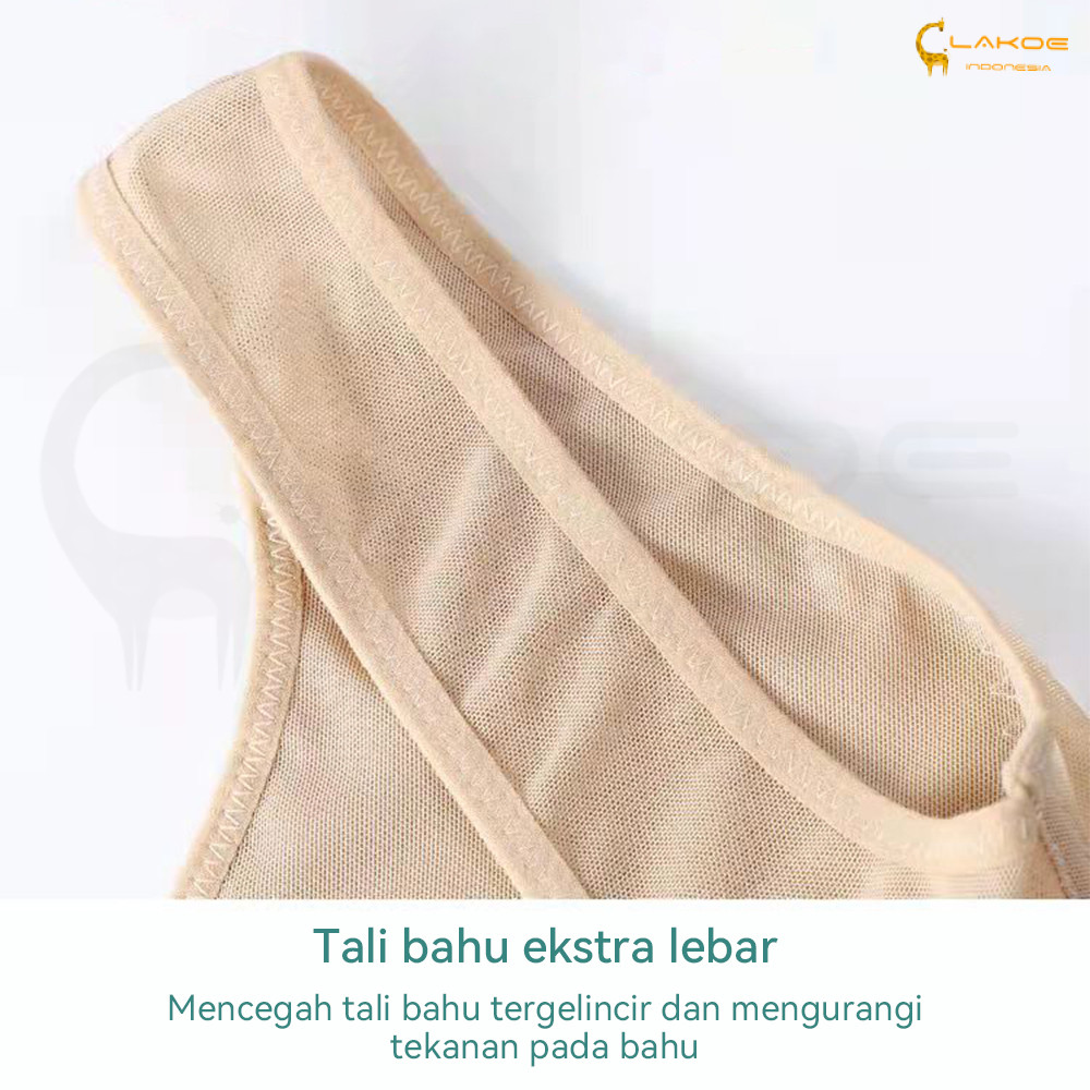 LAKOE Korset Pelangsing Perut Buncit Wanita Korset Long Torso Korset Baju Pelangsing Korset