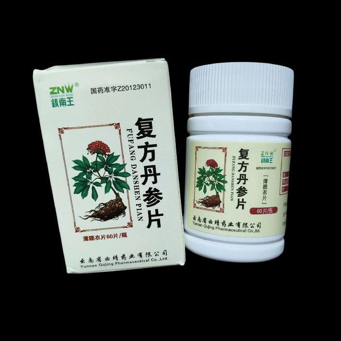 Fufang Danshen Pian Isi 60 Tablet Peredaran Darah Original
