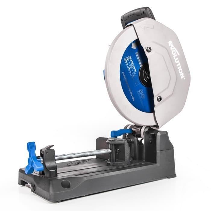 EVOLUTION CHOP SAW S355CPS MESIN POTONG CUT OFF TCT BESI 355MM 14 INCH